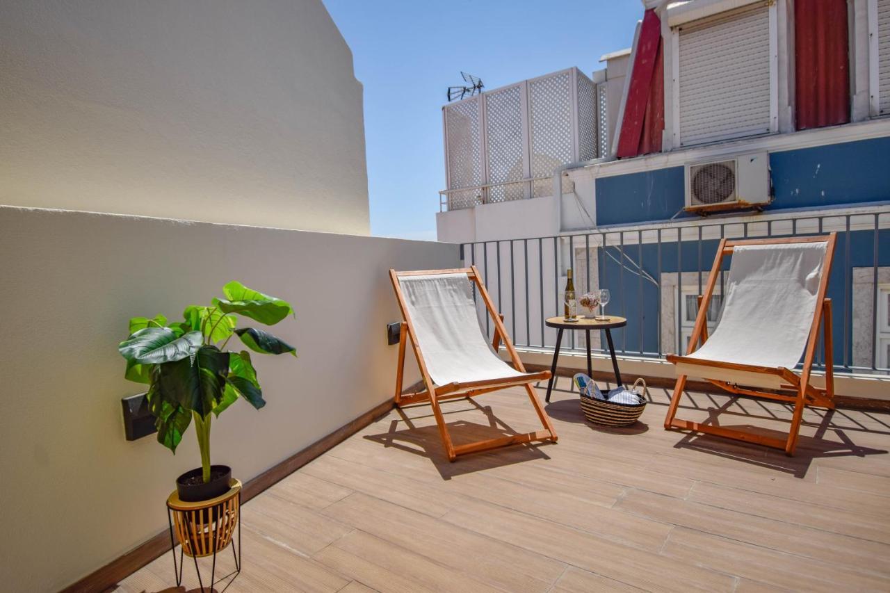 Central & Stylish 2 Bedroom Apartment W/ Balcony Cascais Eksteriør bilde